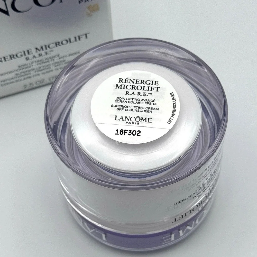 Lancôme Rénergie Microlift R.A.R.E. Lifting Cream SPF 15 2.5 Oz Sealed‎ NOS